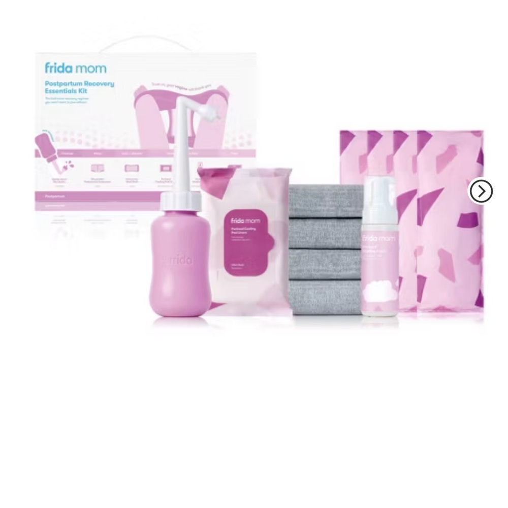 Frida Mom Postpartum Recovery Essentials Kit with Peri Bottle